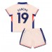 Maillot de foot Chelsea Jadon Sancho #19 Extérieur vêtements enfant 2024-25 Manches Courtes (+ pantalon court)